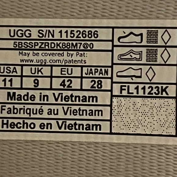 UGG Women's Stratus White Sandal Adjustable Straps EVA Foam 1152686, size 11 - Picture 6 of 8